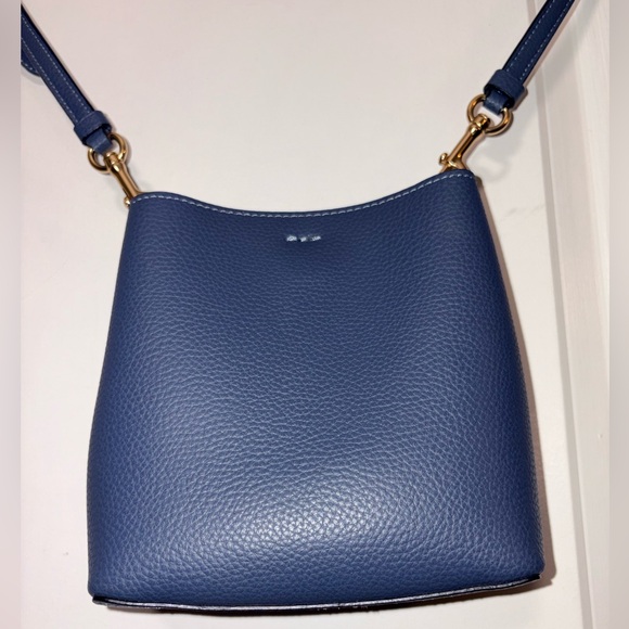 NEW Coach Mini Town Bucket Bag in Blue Pebbled Leather – C7266 - Picture 8 of 16
